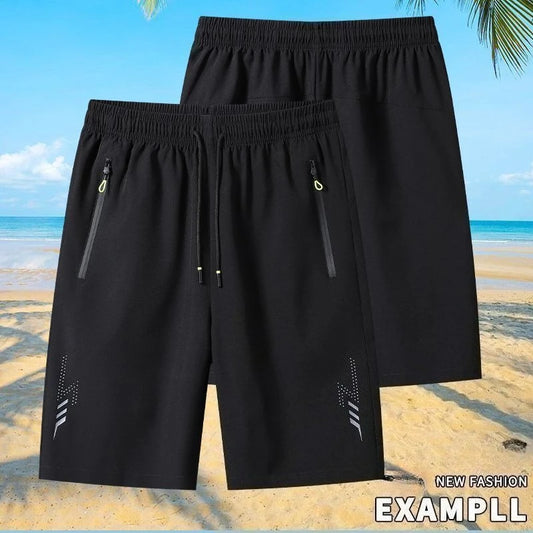 Summer Men's Sport Shorts Cool Sportswear Running Shorts Casual Bottoms Gym Fitness